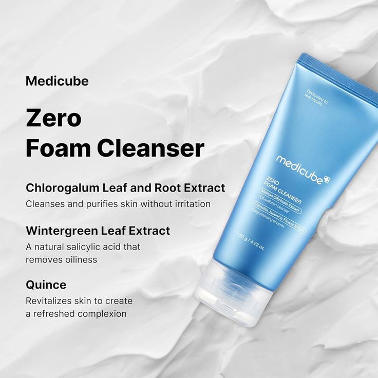 MEDICUBE ZERO FOAM CLEANSER