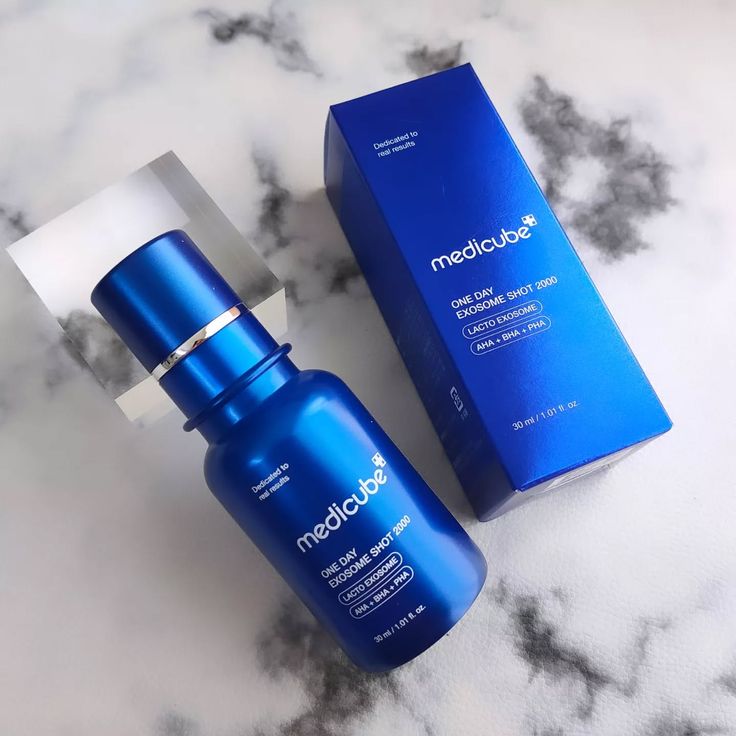 Blue microneedle facial Serum